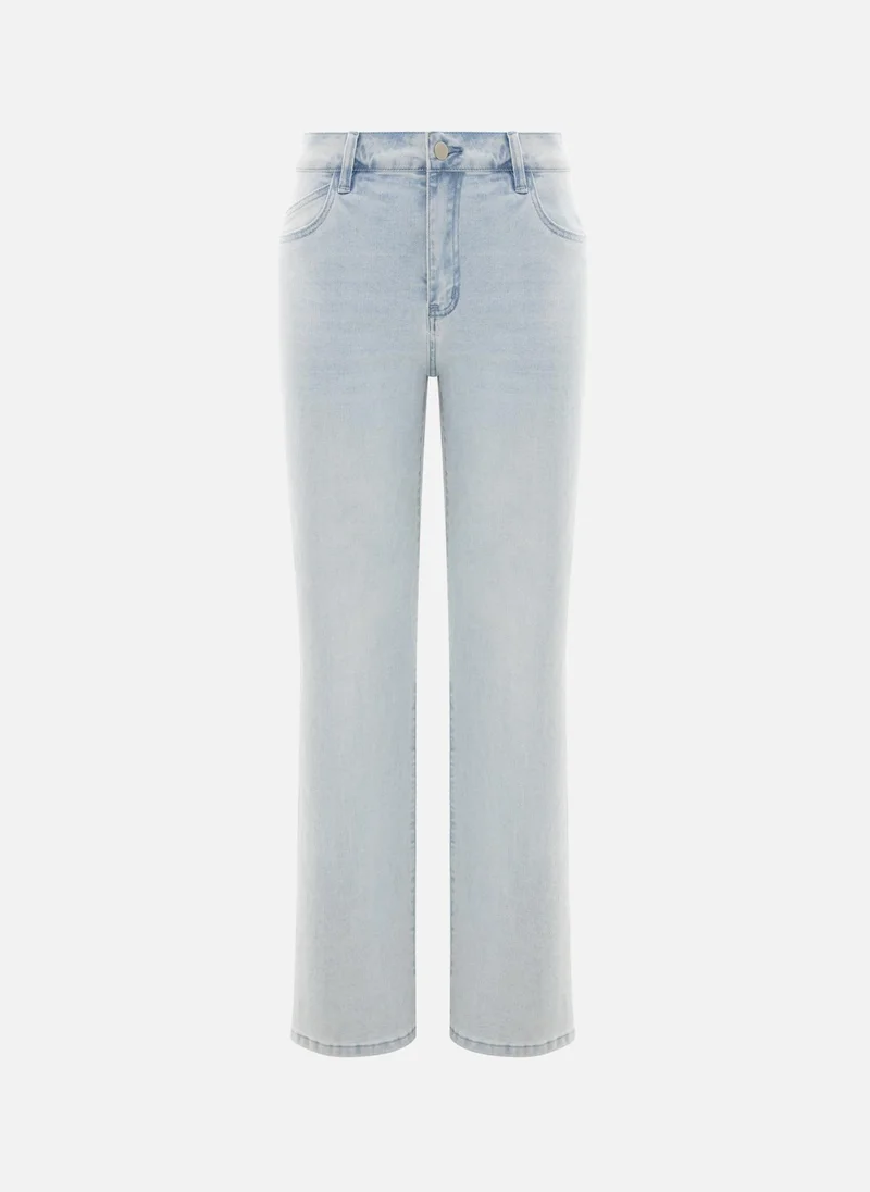 Lichi  Straight light-wash denim jeans for Women | Best Price UAE