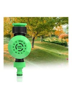 NIBEMINENT 2-Hours Mechanical Watering Timer Garden Automatic Irrigation System Controller Green/Black 14x6x8cm  - Image 3
