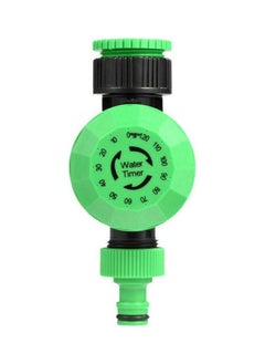 NIBEMINENT 2-Hours Mechanical Watering Timer Garden Automatic Irrigation System Controller Green/Black 14x6x8cm  - Image 1