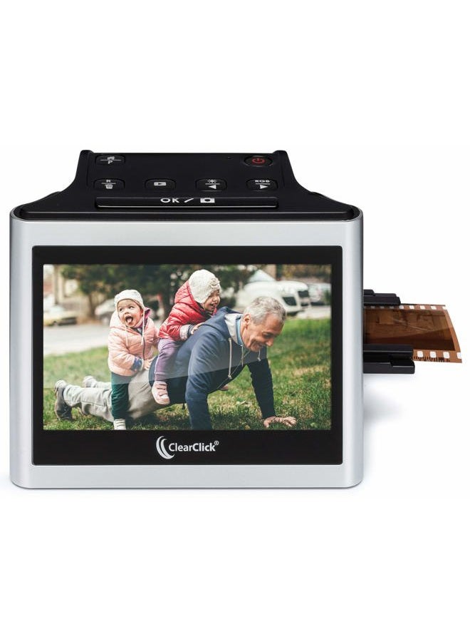 ClearClick Virtuoso 2.0 (Second Generation) 22MP Film & Slide Scanner with Extra Large 5" LCD Screen - Convert 35mm, 110, 126 Slides and Negatives to Digital Photos - Image 2