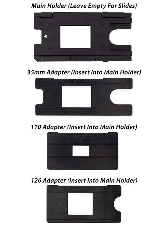 ClearClick Virtuoso 2.0 (Second Generation) 22MP Film & Slide Scanner with Extra Large 5" LCD Screen - Convert 35mm, 110, 126 Slides and Negatives to Digital Photos - Image 3