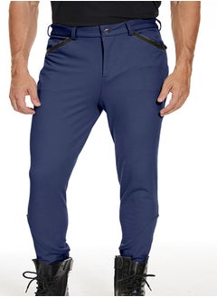 General Men Horse Riding Pants Knee Grip Equestrain Breeches Clothes Silicone Leggings Horseback Riding Tights  - Image 2