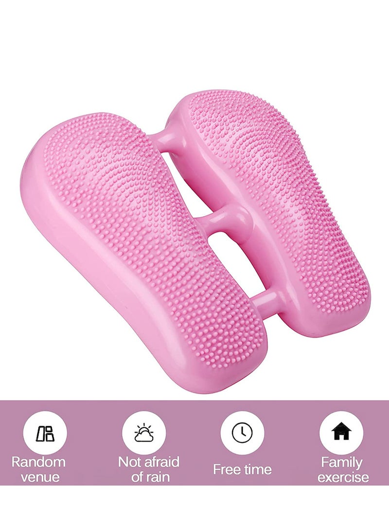 ALCOACH Inflatable Steppers for Exercise at Home Mini Air Stepper Stair Stepper for Girls Workout Foot Massage Balance Board for Yoga Training 220LB Capacity - Image 2