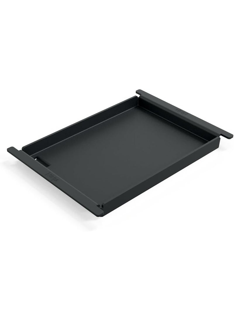 Ninja Ninja FlexFlame Upgrades Premium Half Griddle ProfessionalGrade Carbon Steel Griddle Plate with Grease Drain RustResistant Combo Cook Even Heat Compatible with Ninja FlexFlame XSKHLFGRIDLE  - Image 1