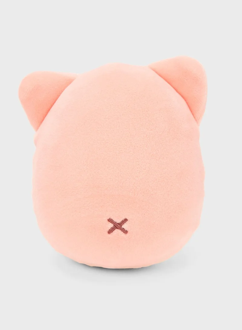 Claires Anirollz Kittiroll Squishy Ball Plush Toy