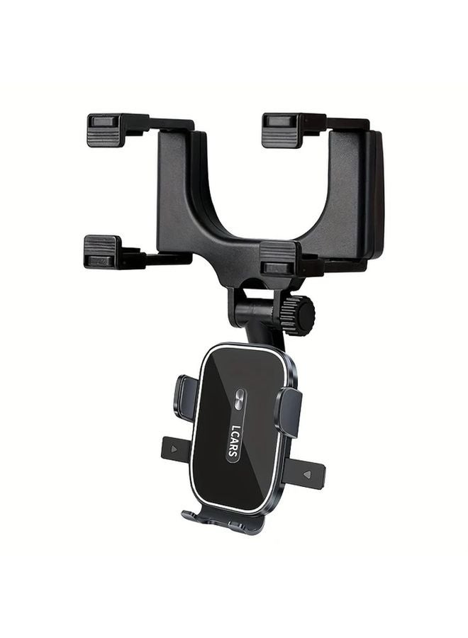 Mirror A89 Car Phone Mount Holder Adjustable Rotating Dashboard Stand With Secure Grip - Image 5