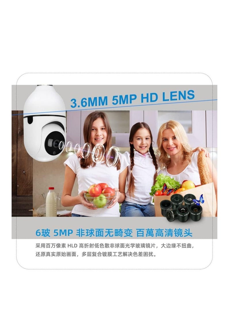 ELTRAZONE New model 1080p WiFi Home Smart Camera, Indoor Security Surveillance with Night Vision, Monitor with iOS, Android App, Compatible with Google Home for safety - Image 4