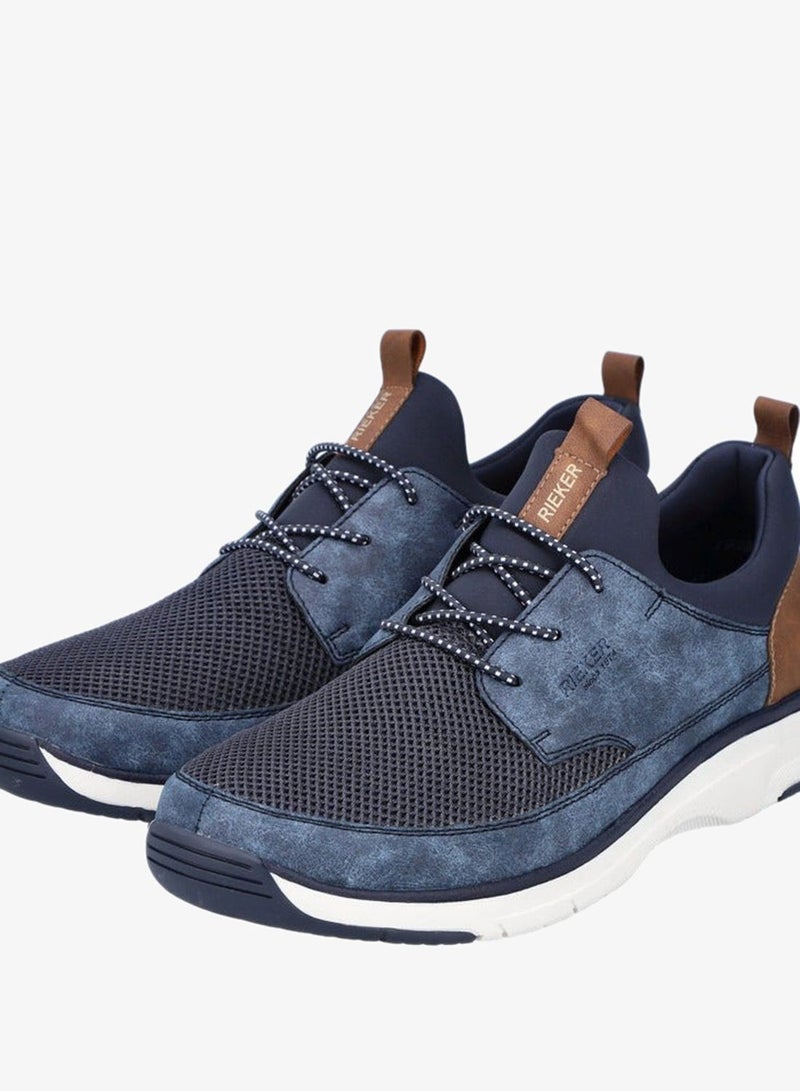 ريكر أحذية رجالي كاجوال 19550-14 أزرق - Image 2