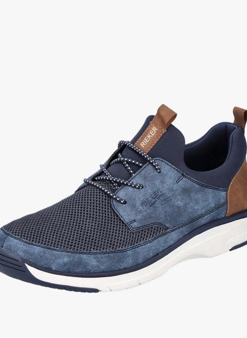 ريكر أحذية رجالي كاجوال 19550-14 أزرق - Image 1