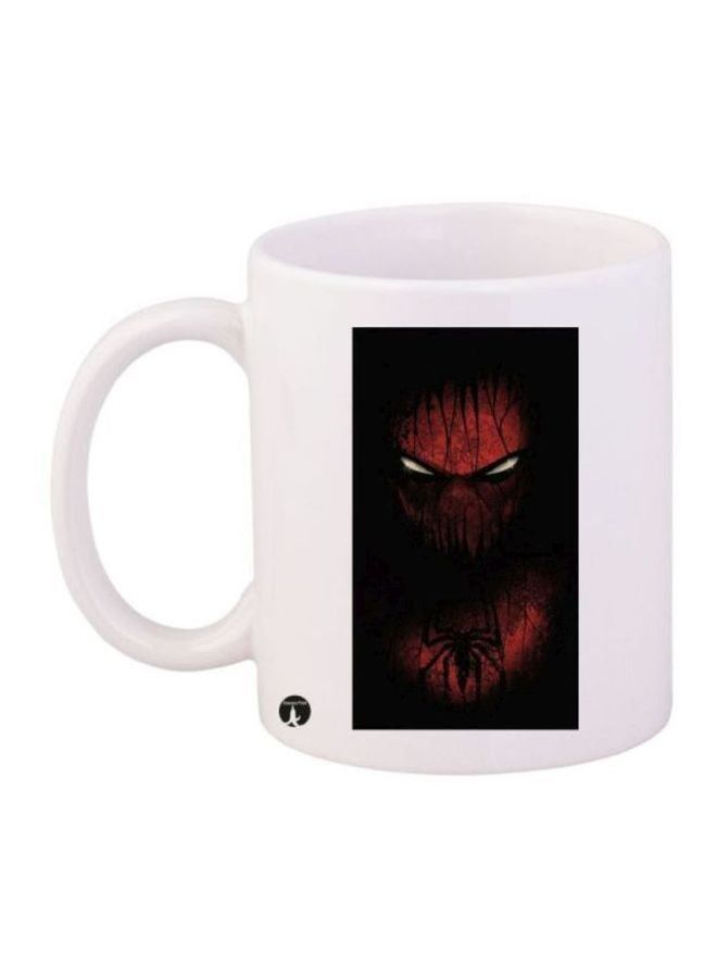 RKN Spiderman Printed Coffee Mug White/Black/Red - Image 2