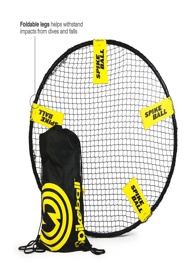 Spikeball طقم لعبة سبايك بول 3 كرات الأصلية للراوند نت، يتضمن 3 كرات، شبكة، وحقيبة - Image 2