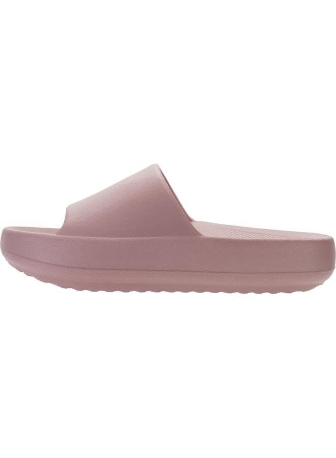 BRONAX Slides for Women Open Toe EVA Foam Soft Cushioned Arch Suooprt Home Spa Bath Pillow Slippers Outdoor Beach Pool Sandals for Ladies Thick Sole 37-38 Blush - Image 4