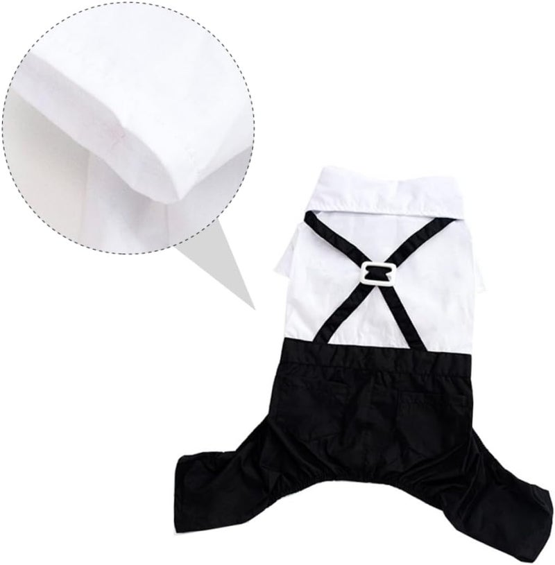 Elegant Pet Suit Bow Tie for Weddings Birthdays and Special Occasions Stylish Pet Formal Wear for Dogs - Image 3