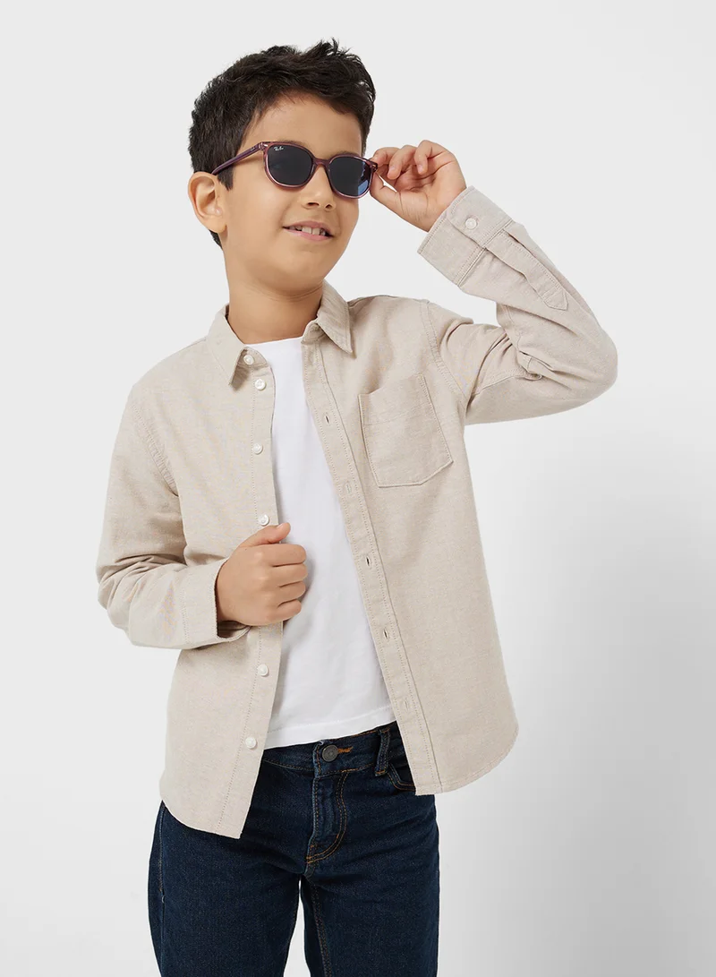 Ray-Ban Junior 0Rj9097S Junior Elliot Irregular Sunglasses