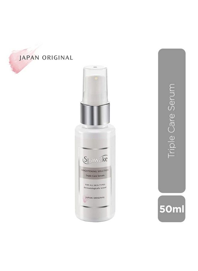 Spawake Vitamin C Face Serum Brightening Solution Triple Care With Vit C & B3 & E 50Ml - Image 3