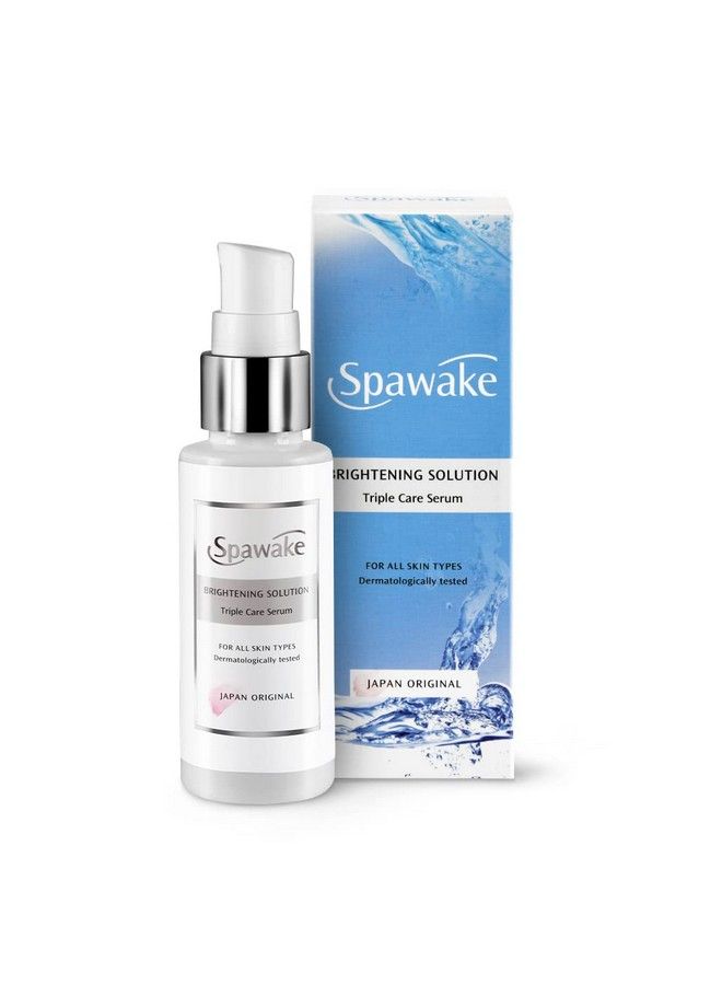 Spawake Vitamin C Face Serum Brightening Solution Triple Care With Vit C & B3 & E 50Ml - Image 2