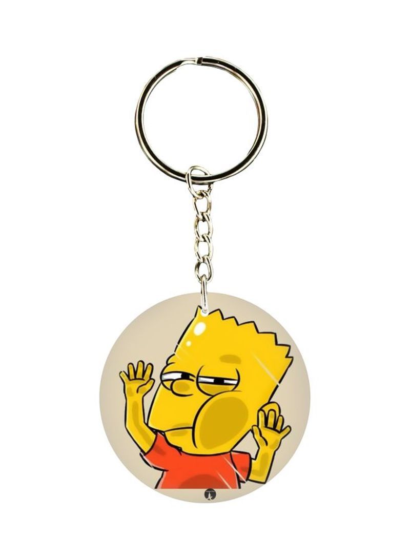 RKN Cartoon Printed Keychain