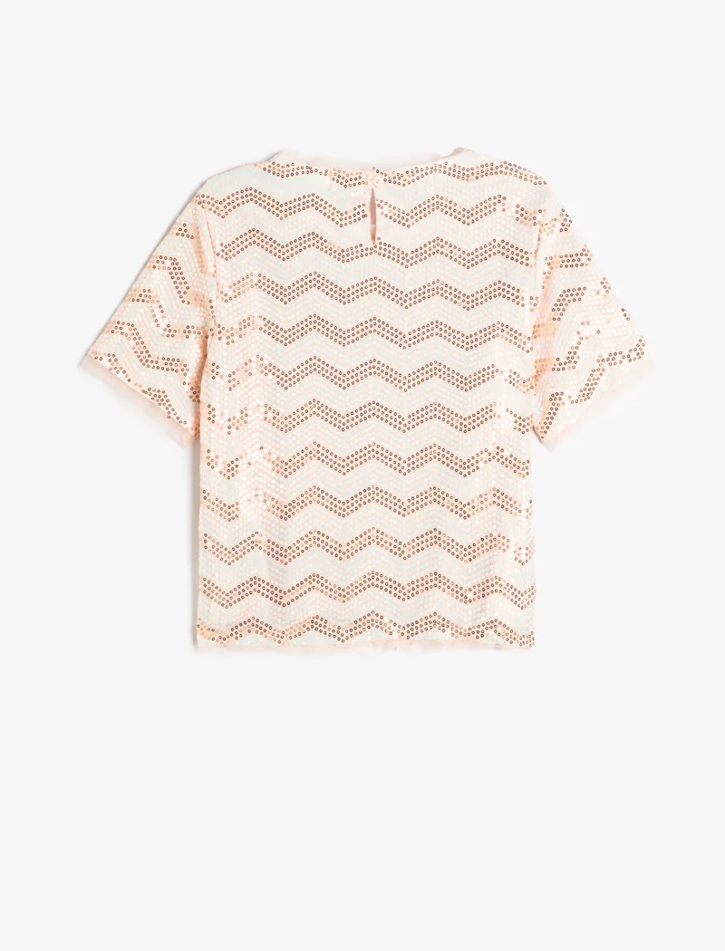 KOTON Sequined Blouse