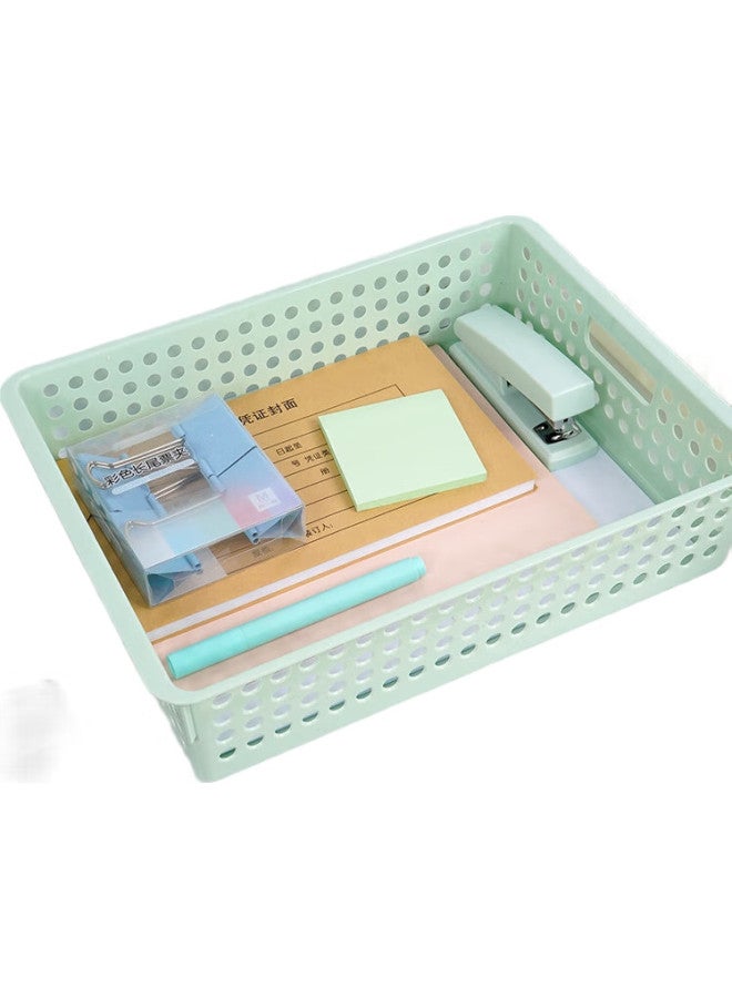 Simaa A4 Morandi File Basket/Document Tray/Organizer/Record Holder, For Financial Documents, Invoices, Receipts, Moonlight White 6343 - Image 3