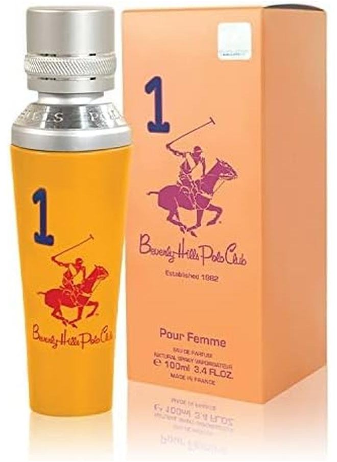 BEVERLY HILLS POLO CLUB No. 1 Eau De Parfum For Women 100Ml  - Image 2