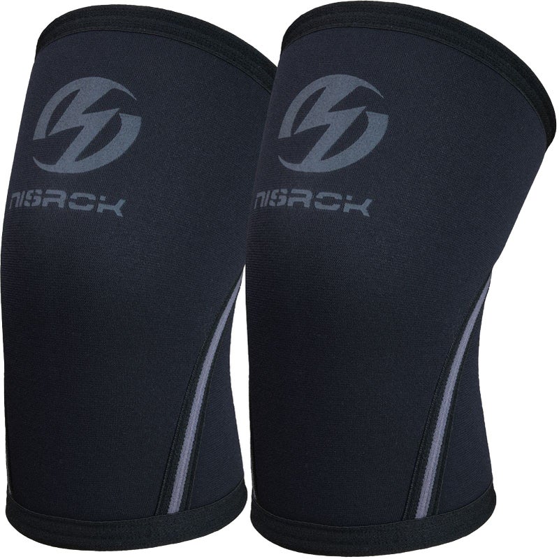 Elbow Sleeves PairSupport for WeightliftingPowerliftingSquatBasketball and Tennis5mm Neoprene Compression Brace for Both Women and Men XXLarge Black New