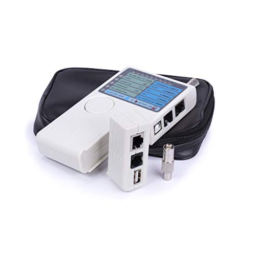 THE CIMPLE CO Universal Network Cable Tester Tool - BNC, RJ45, RJ11, USB 4-in-1 Wire Multi-Tester - Image 2