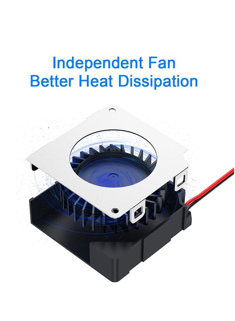 KASTWAVE M.2 Heatsink for NVME 2280 SSD - Supports Single/Double Sided M.2 SSD Cooling with Thermal Silicone Pads. Cooler for Computer, PC, for PS5. Ideal for PCIe NVME or NGFF SATA M.2 SSD Installation - Image 3