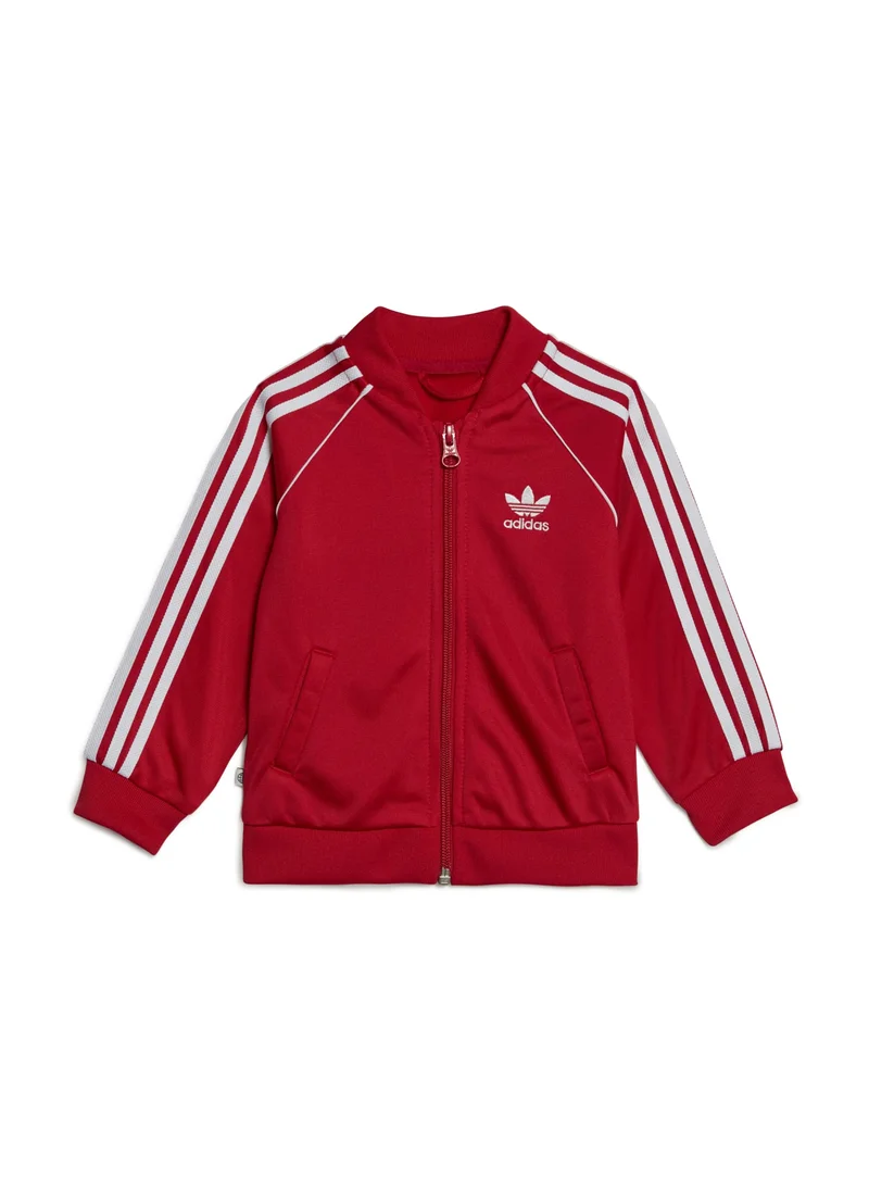 اديداس adidas SST TRACKSUIT Red Originals Kids SUITS
