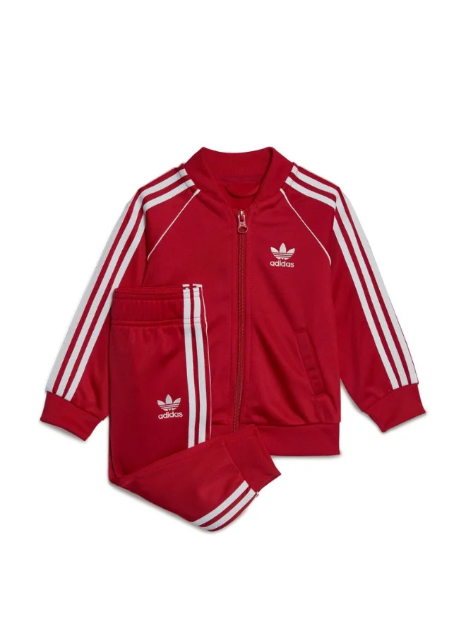 Adidas adidas SST TRACKSUIT Red Originals Kids SUITS