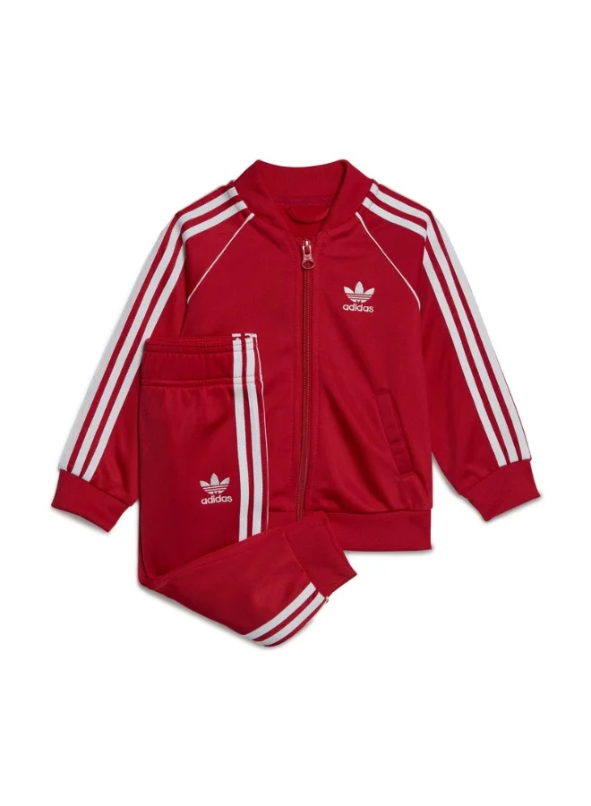 Adidas adidas SST TRACKSUIT Red Originals Kids SUITS