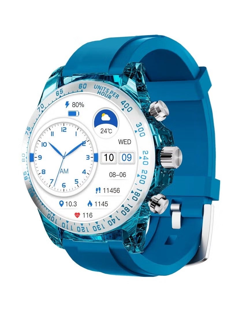 JAJEEK "WS-33 Smart Watch – Multi-Sport Modes, Outdoor Waterproof, Health & Fitness Tracker, Round Screen, Ideal for Active Lifestyles – Men & Women" - Image 1