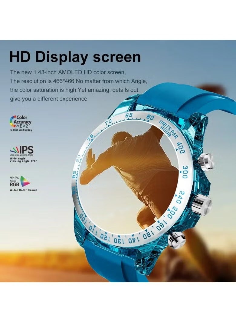 JAJEEK "WS-33 Smart Watch – Multi-Sport Modes, Outdoor Waterproof, Health & Fitness Tracker, Round Screen, Ideal for Active Lifestyles – Men & Women" - Image 3