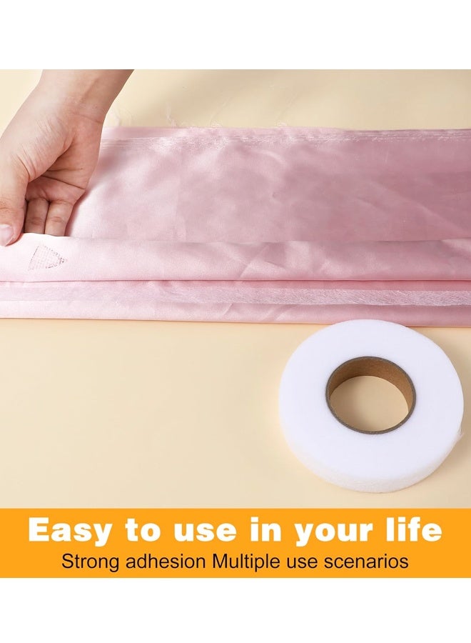 شريط لاصق مزدوج الجوانب للخياطة، مقاس 3/4 بوصة × 71 ياردة، مناسب للفساتين والستائر والتنانير والجينز. - Image 4