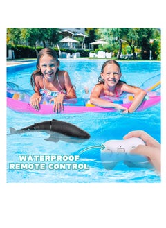Excefore Remote Control Whale, 2.4G High Simulation RC Whale Toys, Pool Remote Control Whale Toys, Outdoor RC Boat Water Toys, for Boys and Girls Kids  - Image 2