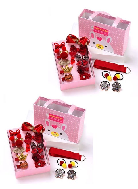 2 Sets of 18-Piece Hairpin Gift Box