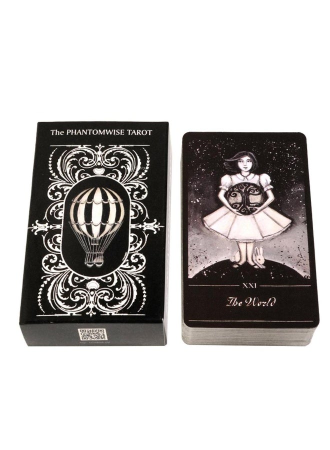 NIBEMINENT 78 "The Mystery of the Illusion Tarot Cards" - A Tarot card set for personal divination. Complete English version. Tarot card game. Predictive divination. - Image 1