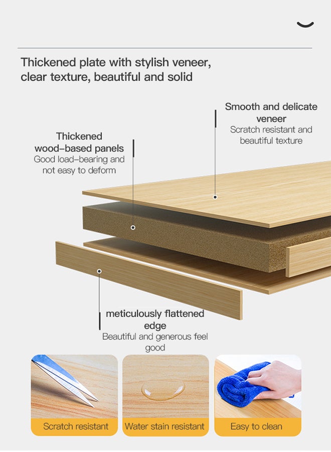 Sharpdo European Simple Shoe Cabinet 76*24*80cm - Image 3