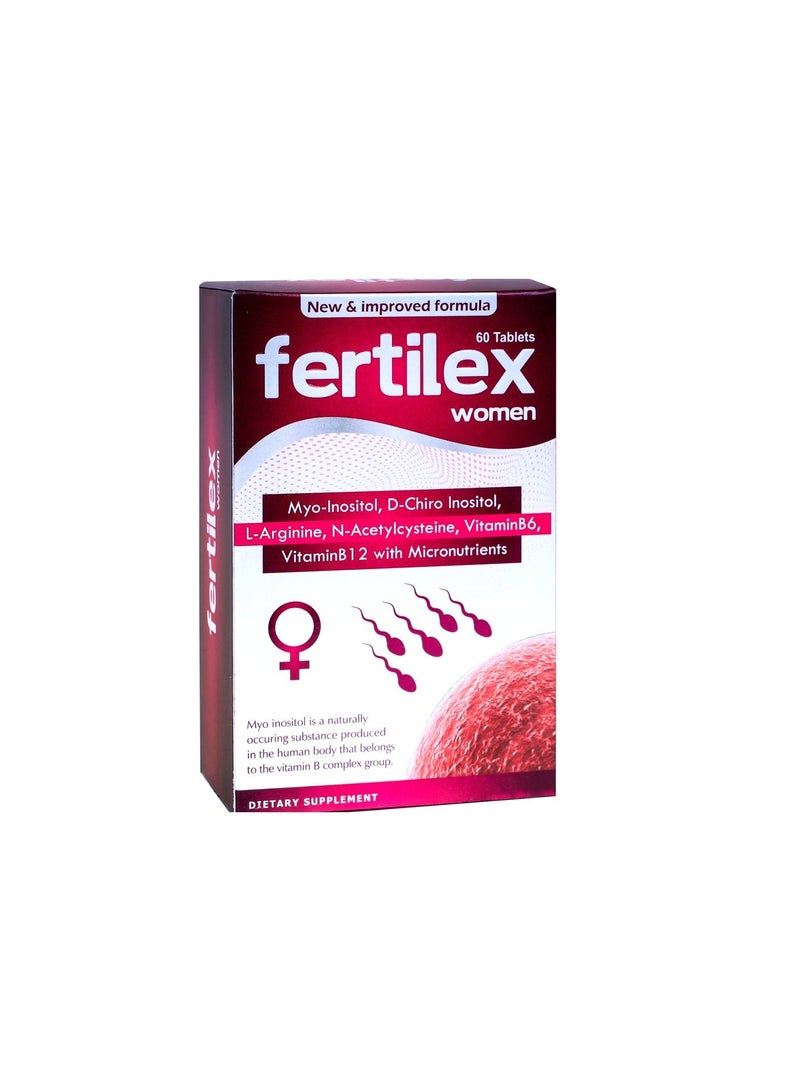 Vox Dei Labs FERTILEX WOMEN 60 TABLETS - Image 1