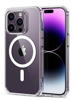 Mi techo Mi Techo Magnetic Clear Case TPU With Magnetic Safe Charging, and Anti-Scratch Designed For iPhone 15  - Image 1