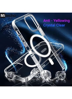 Mi techo Mi Techo Magnetic Clear Case TPU With Magnetic Safe Charging, and Anti-Scratch Designed For iPhone 15  - Image 3