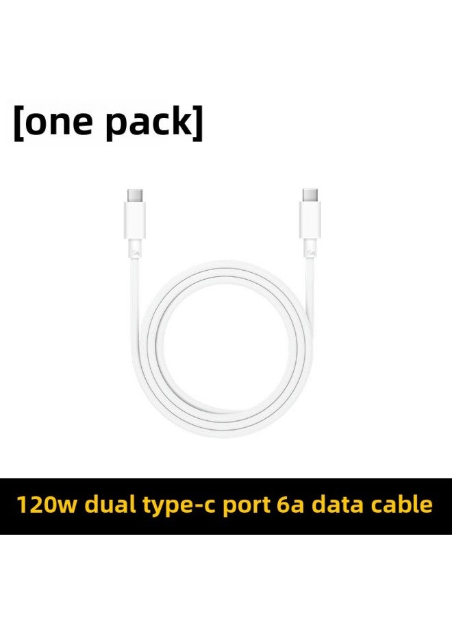 Suitable For IQOO13 Charging Line IQOO13 Data Line Output 120W6A Double C Port Aiku 13 Flash Charging Line-Color:1qoo13 Special One-Line Length:120w6a Dual C Port Data Cable 1.5m