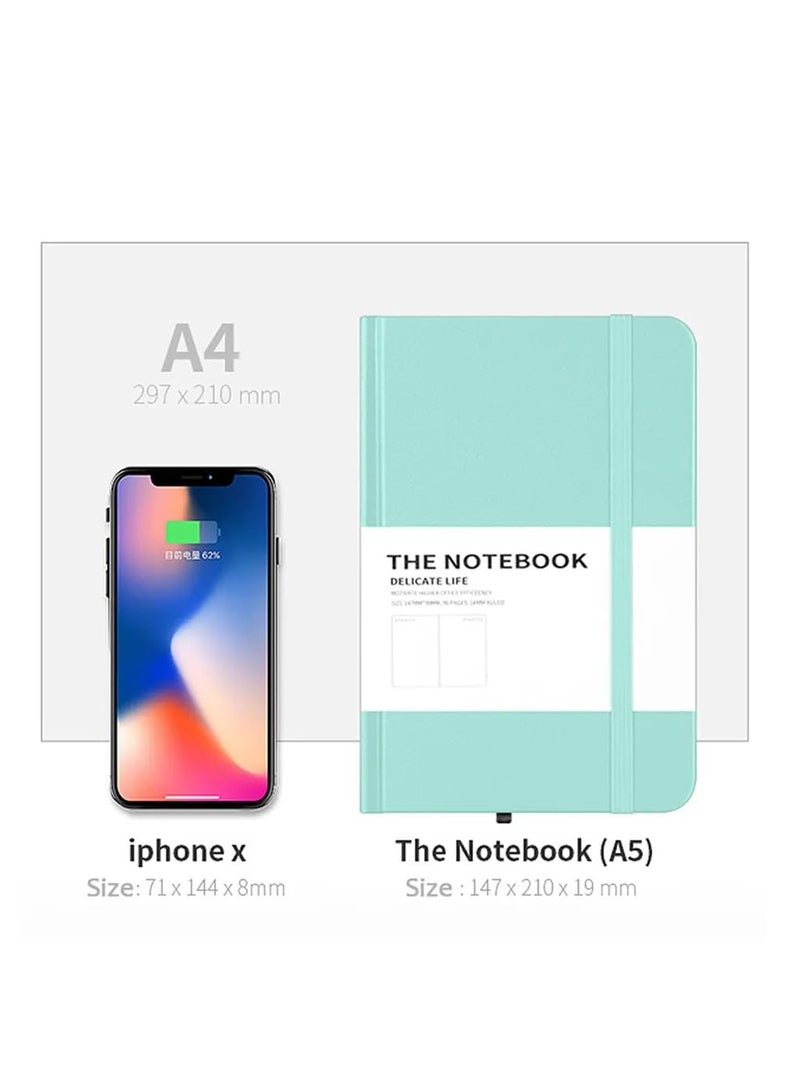 Premify Notebook A5, Journal 200 Pages, Hardcover, Perfect for Office Home School Business Writing and Composition & Note Taking (Set of 3) - Image 3