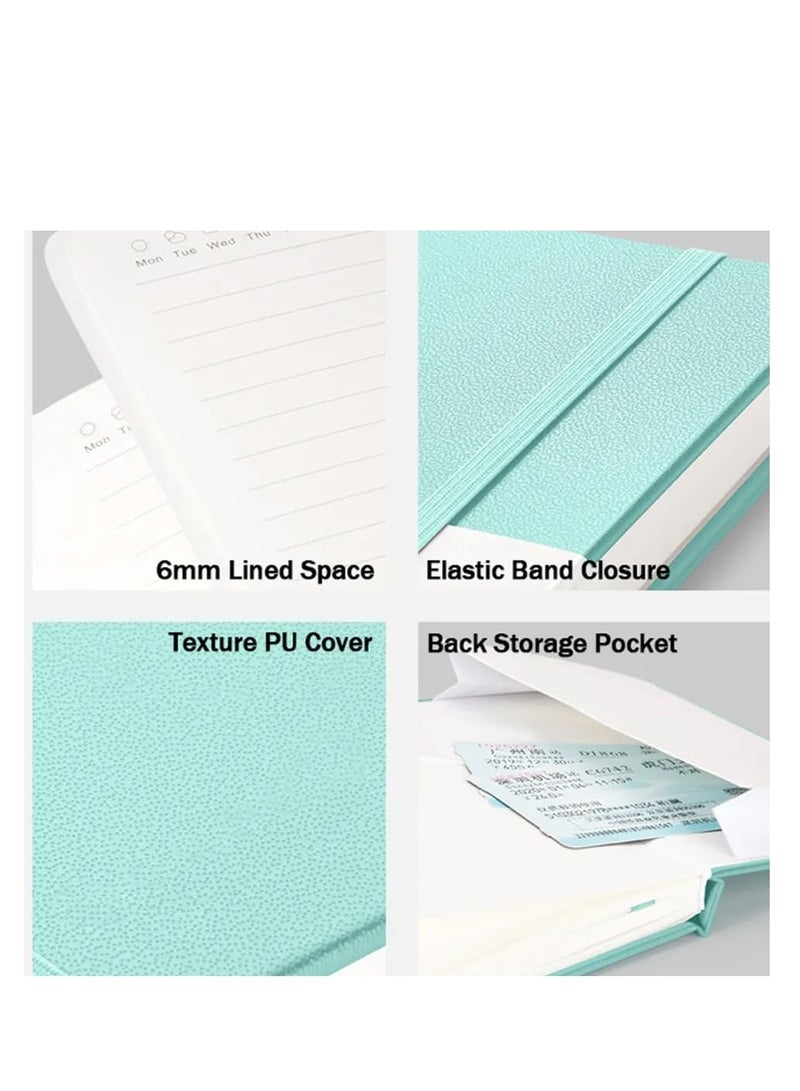 Premify Notebook A5, Journal 200 Pages, Hardcover, Perfect for Office Home School Business Writing and Composition & Note Taking (Set of 3) - Image 4