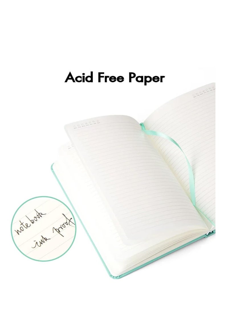 Premify Notebook A5, Journal 200 Pages, Hardcover, Perfect for Office Home School Business Writing and Composition & Note Taking (Set of 3) - Image 5