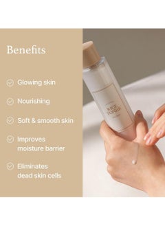 I'M FROM Rice Toner, Milky Toner for Glowing Skin, 77.78% Korean Rice, Glow Essence with Niacinamide, Hydrating for Sensitive, Dry, Dull, Combination Skin, Vegan, Fragrance Free, Glass Skin 150ml  - Image 3