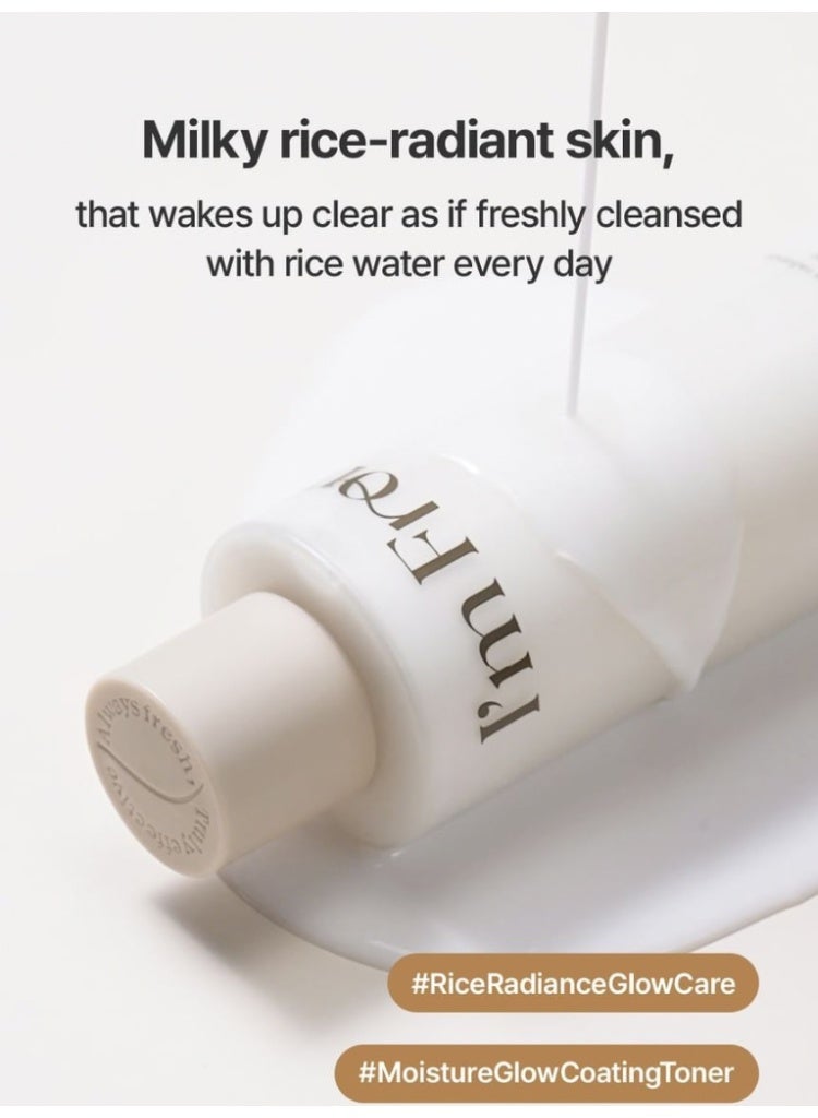 I'M FROM Rice Toner, Milky Toner for Glowing Skin, 77.78% Korean Rice, Glow Essence with Niacinamide, Hydrating for Sensitive, Dry, Dull, Combination Skin, Vegan, Fragrance Free, Glass Skin 150ml - Image 4