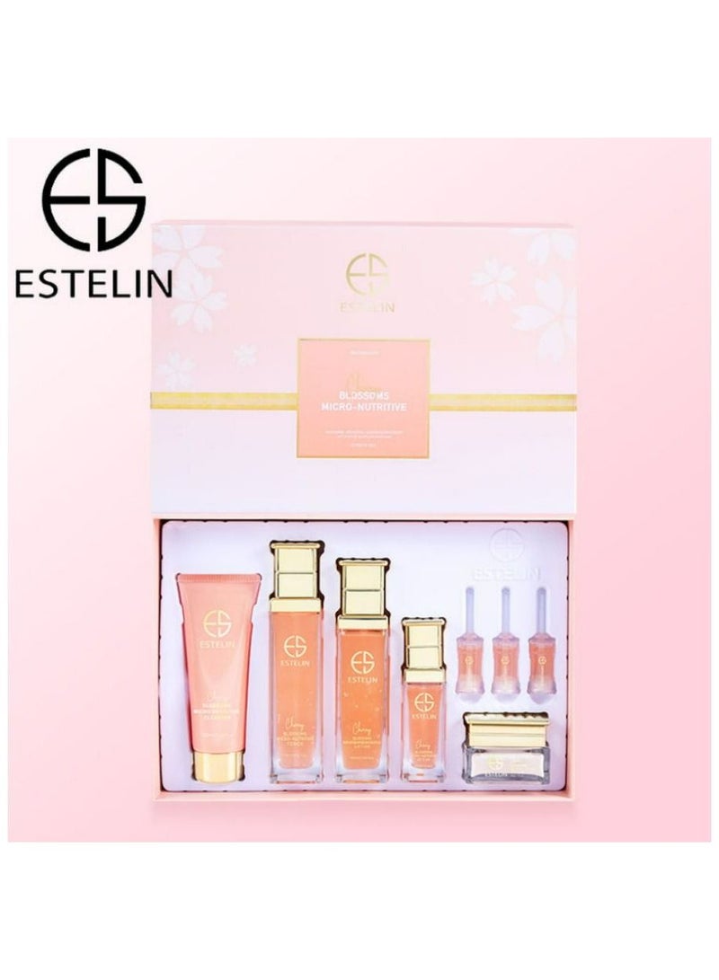ESTELIN Nourishing With Cherry Blossom Extract Skin Care Kit - Image 1