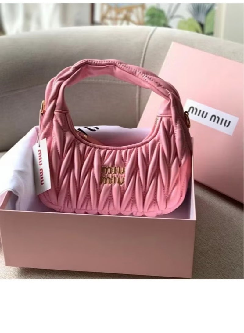 مياو مياو حقيبة كتف مطوية بتصميم كروس بودي مقاس 20*14.5*6 سم - Image 1