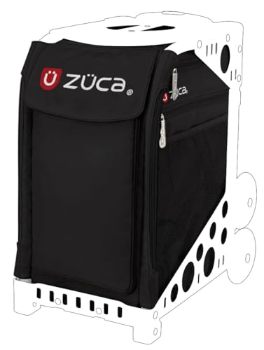 ZUCA "Obsidian Black Insert Bag Sport Rolling Suitcase - Image 1