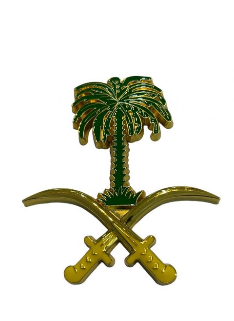 Palm sign and two swords for the front grille, characterized by elegance and a suitable size that gives your car luxury